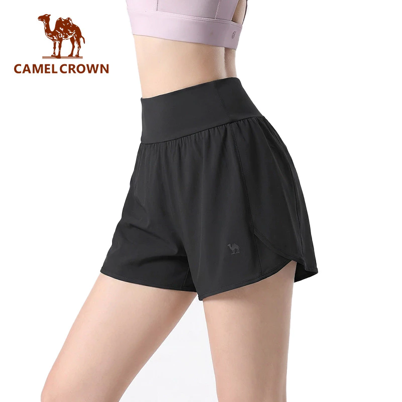 CAMEL CROWN SPORTS Quần Short Tập Luyện Chống Rò Rỉ, Thoáng Khí