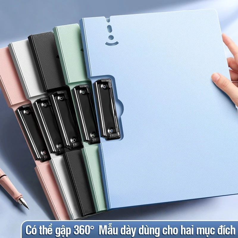 Kẹp Tài Liệu A4 Hộp Đựng Tài Liệu Gọn Gàng, Bìa Cứng Bảo Vệ Tối Đa, Rất Cần Thiết Cho Học Sinh Và Dân Văn Phòng