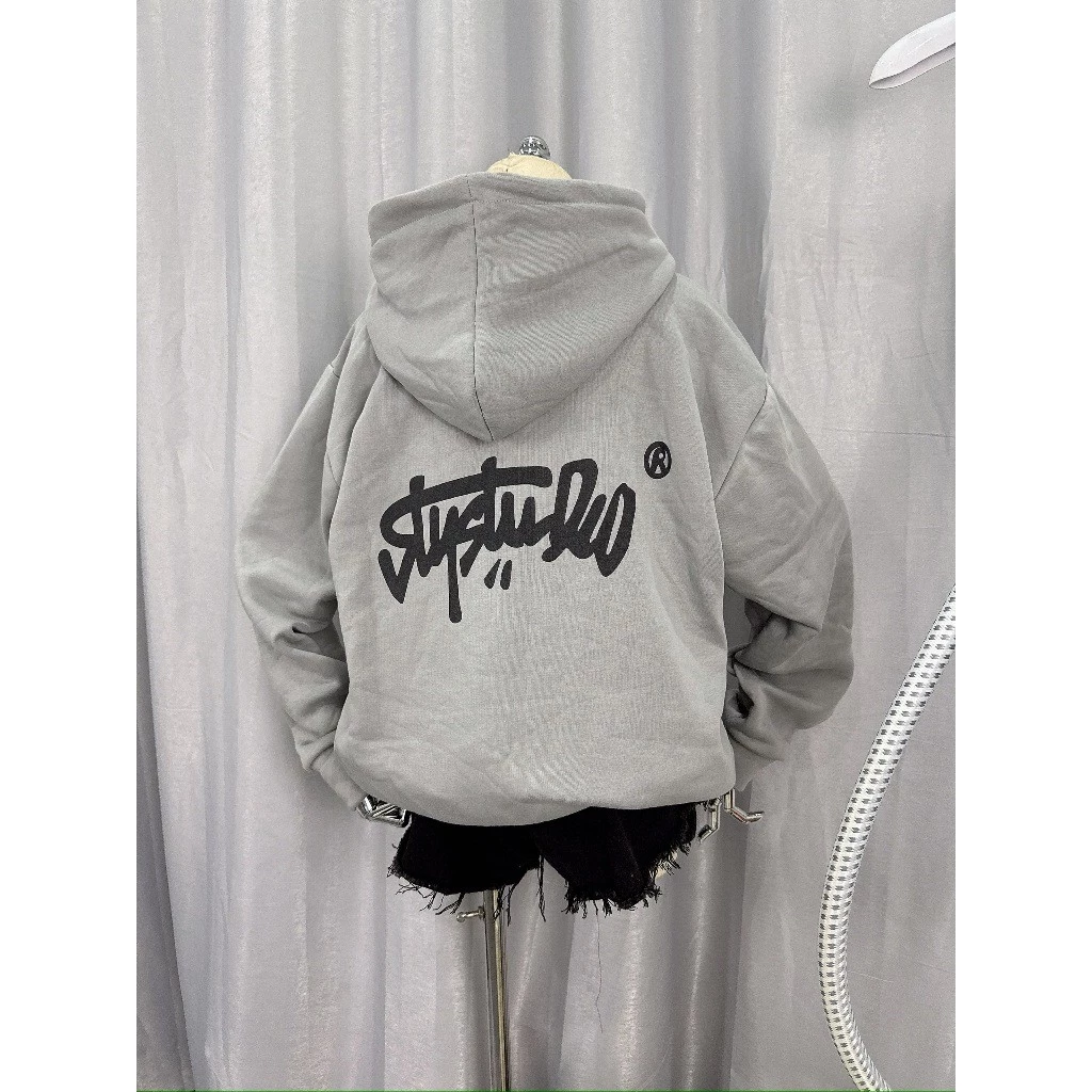 ÁO KHOÁC HOODIE NAM NỮ IN STUDIO 2 MẶT TRƯỚC SAU ÁO CÓ NÓN CHỐNG NẮNG XSTT FASHION