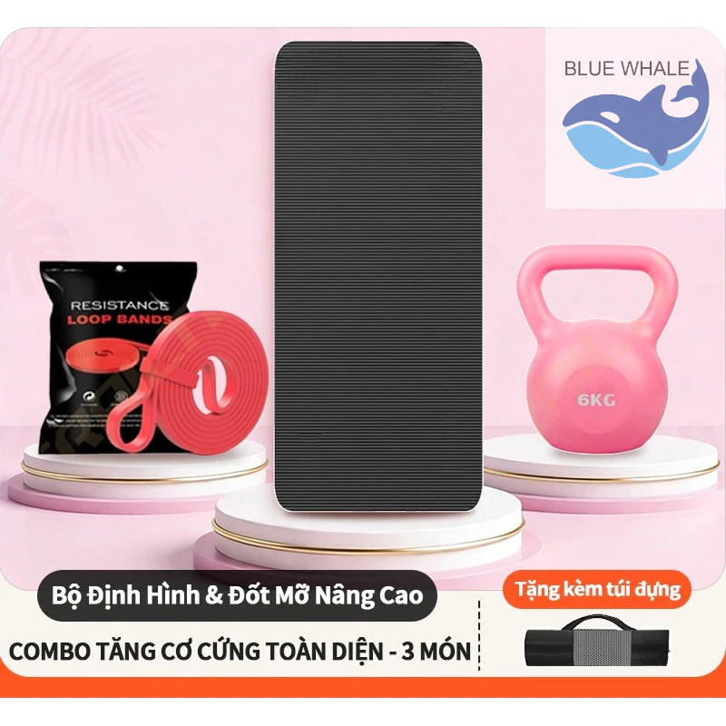 Combo Dây Kháng Lực Tập Gym tập Tăng Cường Sức Mạnh Cơ Bắp Yoga Gym Pilates thể dục tập toàn thân tại nhà