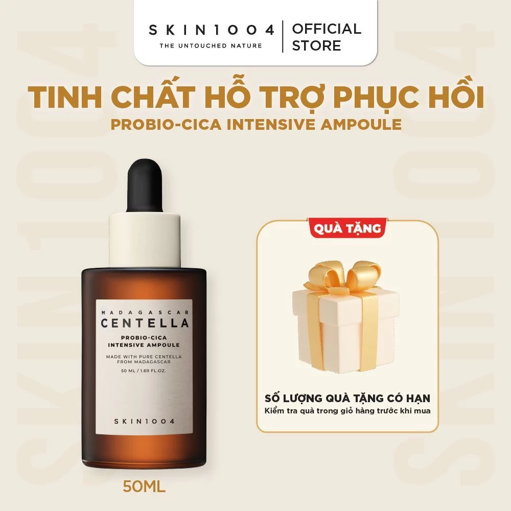 Tinh chất rau má lên men SKIN1004 Madagascar Centella Probio-Cica Intensive Ampoule 50ml