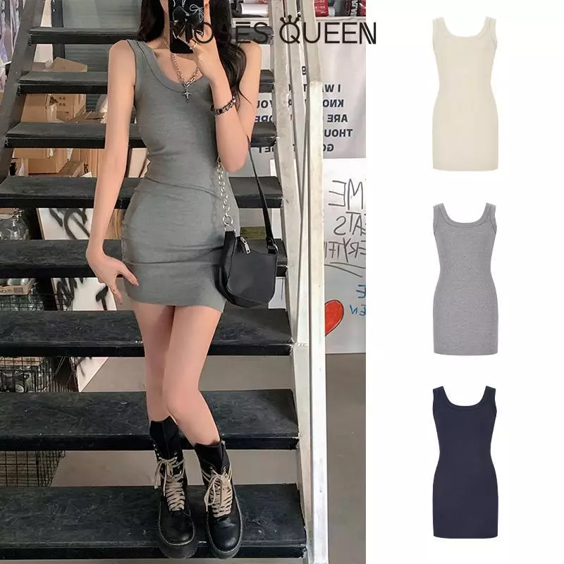 < MOSESQUEEN > Váy bé gái eo ôm phong cách Mỹ, phù hợp mùa hè #62867