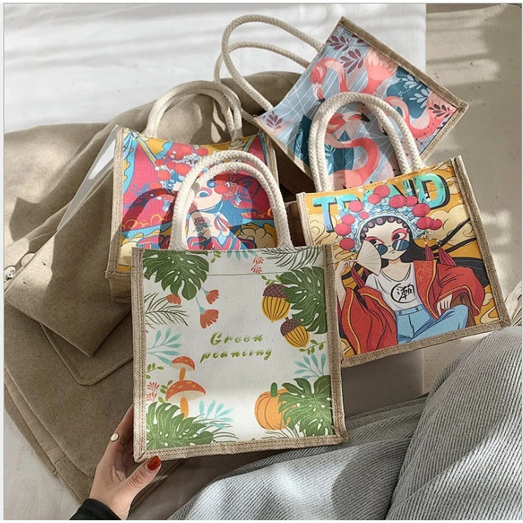 Túi cói túi tote mini đi biển nữ đẹp đi chơi thời trang dễ thương cute phong cách vintage