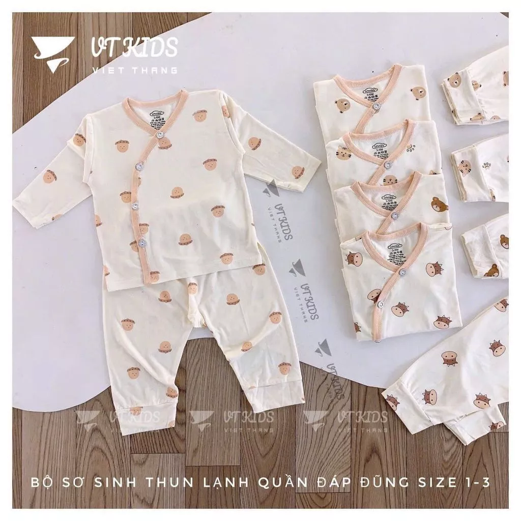 Bộ body cho bé sơ sinh 3-9kg, chất thun mềm mại, an toàn, dễ mặc, mang lại sự thoải mái tối đa cho bé yêu.
