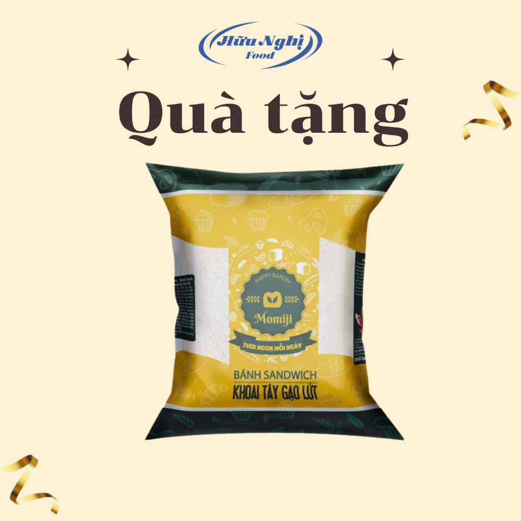 (HÀNG TẶNG KHÔNG BÁN) Momiji bánh sandwich Khoai tây Gạo lứt 120g