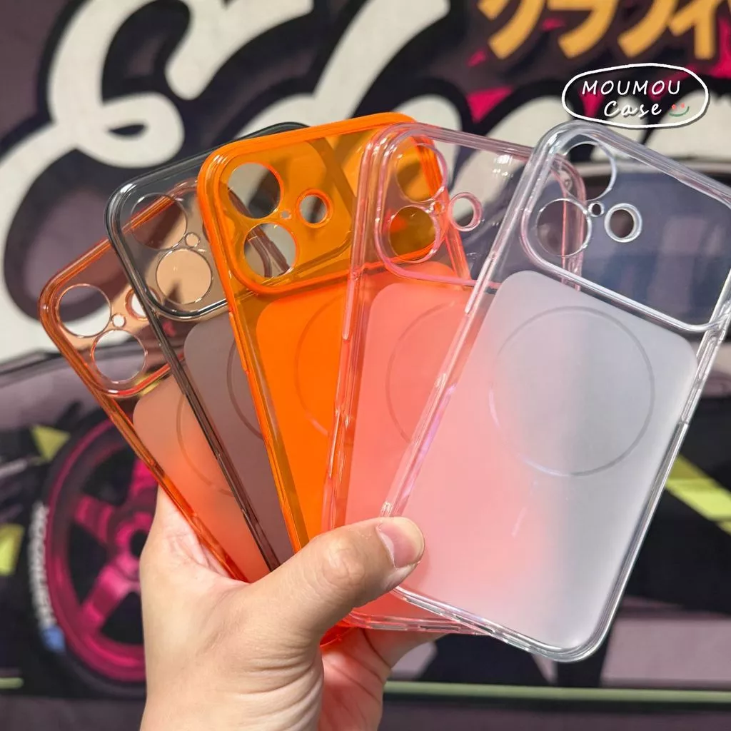 Ốp Lưng Cho IPhone 11 17 16 15 13 12 14 Pro Max 17air 16 15 Plus Thời trang đơn giản sang trọng Vỏ mờ siêu mỏng