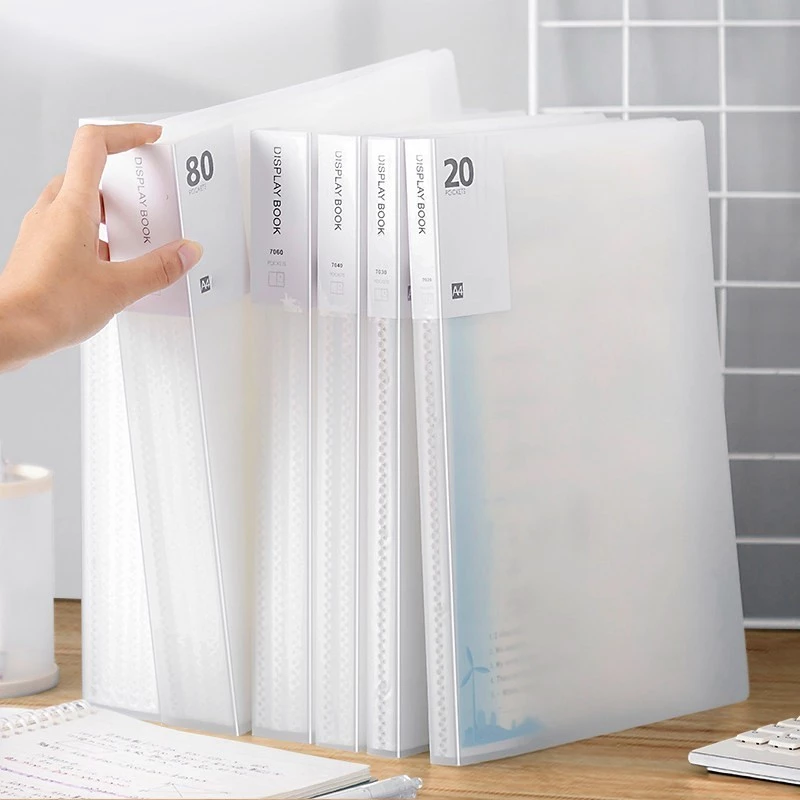 File Lá Đựng Tài Liệu A4 Dành Cho Văn Phòng, Số Lá 20/30/40/60, Và Học Sinh, Thiết Kế Chuyên Nghiệp