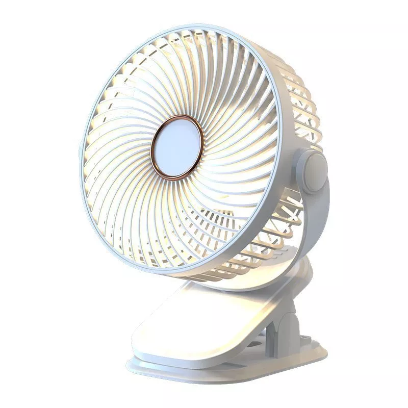 Quạt cầm tay nhỏ tiện lợi có giá đỡ điện thoại, kiểu di động có thể sạc lại, phù hợp đặt trên bàn làm việc hoặc treo cổ
