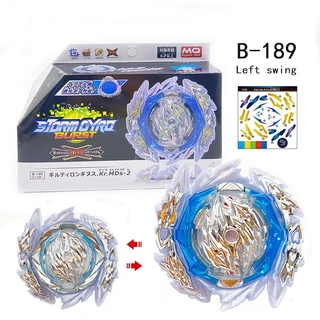 Guilty Longinus Multicolor Kr Metal Destroy-2 Beyblade với bệ phóng và nhãn dán có dây