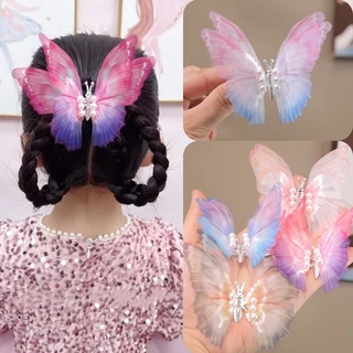 1PCS New Moving Dreamlike Butterfly Baby Cute Hairpins Girls Hair Clips Kids Headwear Children Hair Accessories