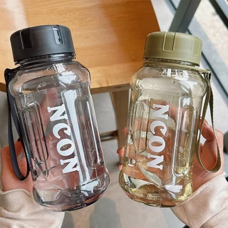 chai nhựa 800ml/1100ml/1300ml Bình Nước bằng nhựa có giá trị cao dung tích lớn thể dục thể thao chai nhựa mùa hè di động ly uống nước cốc lọc ly nhựa chịu nhiệt độ cao cốc nhựa tách trà