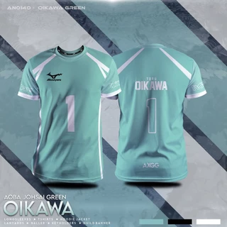 Haikyuu aoba johsai - oikawa 'anime shirt (áo đấu phiên bản giới hạn)