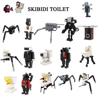 ✨Có Sẵn✨ Đồ Chơi Lắp Ráp Mô Phỏng Toilet Skibidi Vui Nhộn Cho Bé Speakerman/Cameraman/Titan TVman