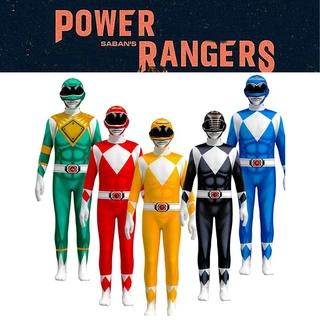 Bộ Áo Liền Quần Hóa Trang Siêu Anh Hùng Power Rangers Samurai Sentai Shinkenger Cho Người Lớn Và Trẻ Em