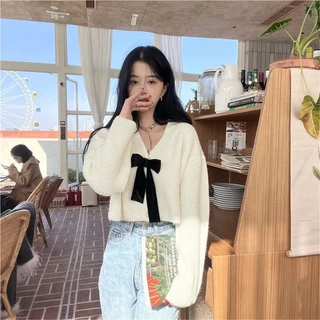 DannieWan  Áo Len áo khoác cardigan áo cardigan Thời trang hàn quốc  Độc đáo Chic Comfortable ins A21K048 36Z230909