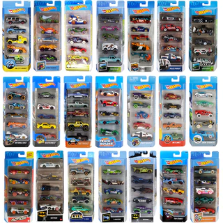 Original Hot Wheels Die Casting 5 Pack Roadster Track Set 1: 64 tỷ lệ xe hợp kim mô hình xe đồ chơi sinh nhật cho bé tra