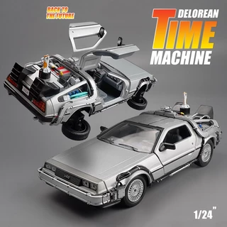 Mô Hình Xe Ô Tô Dc-12 delorean back to the future time hine Tỉ Lệ 1: 24