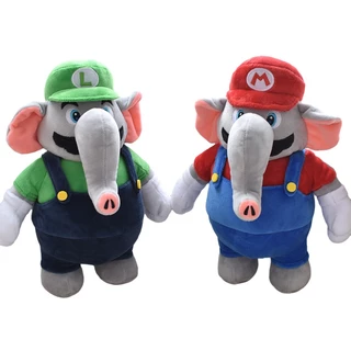 Elephant Mario và Luigi Nhân vật sang trọng Phụ kiện chơi game vui nhộn và tương tác