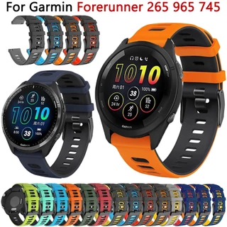 Dây Đeo silicone 22mm Cho garmin forerunner 965 265 745 255m vivoactive 4venu 2