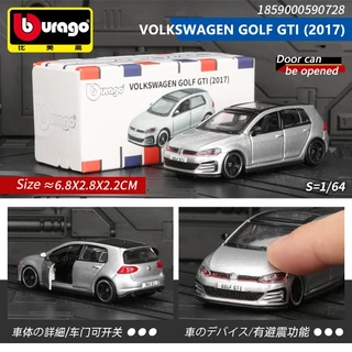 Bburago 1 / 64 VW GOLF GTI (2017) Hợp Kim Xe Mô Hình Thú Bộ Sưu Tập Đồ Chơi Diecast Xe Bản Sao Cho Bé Trai Sinh Nhật