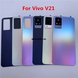 Ốp Điện Thoại + Logo Camera Sau Thay Thế Cho Vivo V21 4G 5G 6.44 "V21