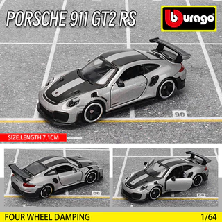 Bburago1: 64 Porsche 911 GT2 RS Nhiều Bộ Sưu Tập Nhỏ Xe Hợp Kim Mô Hình Đồ Chơi Quà Tặng Cảnh Trang Trí Cổ Điển Và Tinh Tế