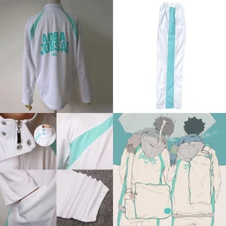 Aoba Haikyuu Johsai Đồng Phục Trường Trung Học Thể Thao Cosplay Áo Quần Trang Phục