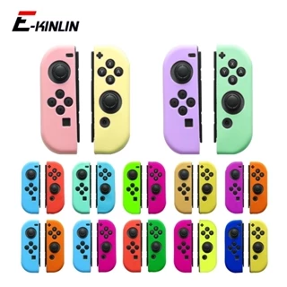 Màu Hỗn Hợp Silicon Mềm Grip Bảo Vệ Ngón Tay Cái Dính Nắp Cần Điều Khiển Cao Su Dành Cho Nintendo Switch OLED Joy-Con Joycon NS