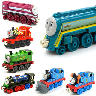 1:43 Chính hãng Thomas và bạn bè từ hợp kim tàu Giáng sinh Thomas Duck Toby Percy dễ thương đầu máy xe lửa đồ chơi sinh 
