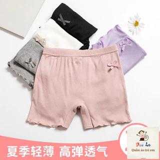 [Sản phẩm mới] Quần legging mỏng mùa hè cho bé gái Quần lót Boxer trẻ em