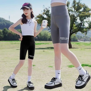 [Sản phẩm mới hấp dẫn] Quần legging năm điểm cho bé gái Quần cá mập phong cách mỏng Quần an toàn trẻ em Quần short mặc ngoài chống chói