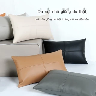 [Mẫu mới] Gối thắt lưng hình chữ nhật, gối sofa phòng khách, đệm nhẹ sang trọng, tựa lưng ô tô, đệm