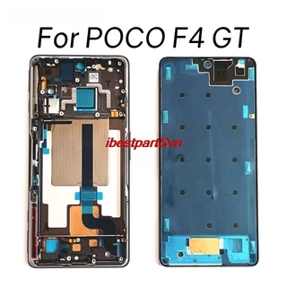 Guuyi- Màn Hình LCD Khung Trước Cho Xiaomi POCO F4 GT Nhà Ở Giữa Viền Mặt Khung Xe Thay Thế 21121210G 21121210C
