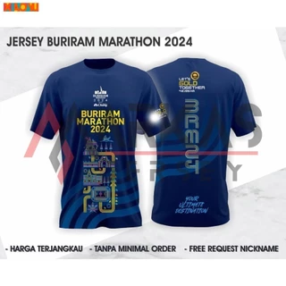 Áo thun Jersey BURIRAM MARATHON 2024 FULLPRINTING Tên+số miễn phí