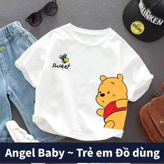 [Giảm Giá] 100% Cotton Mùa Hè Bé Trai Bé Gái Áo Thun Nữ Tay Ngắn Trẻ Em Mới Áo Rời Trẻ Em Quần Áo Mùa Hè