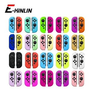 Vỏ Bọc Tay Cầm Chơi Game Nintendo Switch Joy-Con NS Bằng Cao Su Gel Silicon Mềm Trái Phải