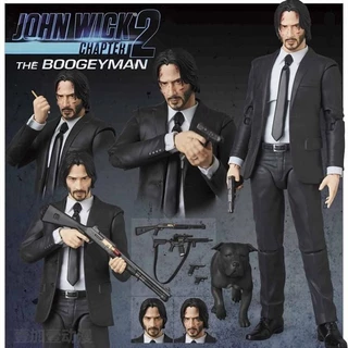 SHF John Wick 2 Nhân vật  Keanu Reeves action figure model Người mẫu Các khớp có thể di chuyển được