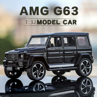 1: 32 Mercedes Benz Brabus G63 Thu Nhỏ Địa Hình SUV Hợp Kim Kim Kim Loại Diecast Mô Hình Xe Âm Thanh & Ánh Sáng Bộ Sưu Tập Đồ Chơi Trẻ Em Cho