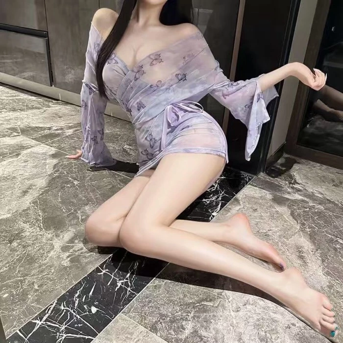 Gợi cảm, Vui vẻ, Đồ lót, kimono, Váy ngủ, Lập kế hoạch, Cám dỗ, Phối cảnh, Con bướm, In hình, Tán t