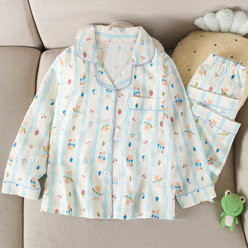 Eid Mubarak Trang Phục Trẻ Em Vui Vẻ Trẻ Em Bộ Đồ Ngủ Dài Tay Bé Trai Hoặc Bé Gái Poly-cotton Ve Áo KT Cat Pyjama Cho 10 - 11 Tuổi