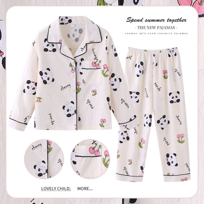 2026 Phiên Bản Năm Mới Eid Mubarak Trang Phục Trẻ Em Dài Tay Ve Áo Váy Ngủ Homely Poly-cotton Doremon, nhẹ nhàng & mềm mại, Khăn Ngủ Bé Trai Hoặc Bé Gái Cho 11 - 12 Tuổi