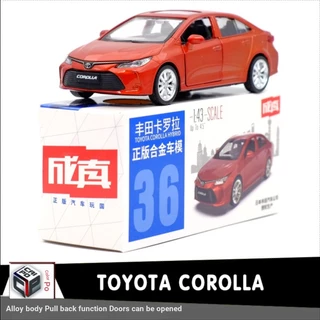 Caipo TOYOTA TOYOTA Corolla Hybrid Hợp Kim Được Ủy Quyền Xe Ô Tô Mô Hình 1: 43 Kéo Lại Mở Cửa Bé Trai Trẻ Em Đồ Chơi Hợp Kim Xe Bộ Sưu Tập Đồ Trang Trí Quà Tặng Sinh Nhật