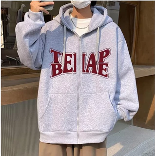 Áo Hoodie Dáng Rộng In Chữ Phong Cách Đường Phố Hong Kong Thời Trang Xuân Thu Mới 2022 Cho Nam