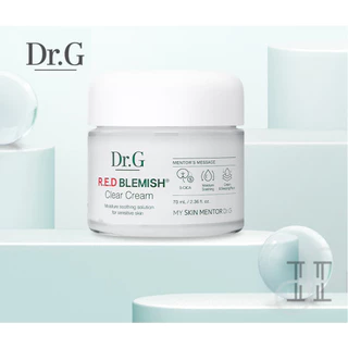 🇰🇷 [mỹ phẩm hàn quốc]Kem dưỡng Dr.G Red blemish clear cream 70ml