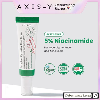 AXIS-Y Dark Spot Correcting Glow Serum 50ml [Skincare, Whitening, Dark Spots, Acne scars, Face]