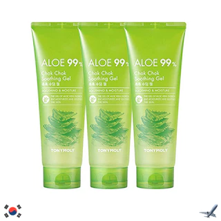 Tonymoly aloe 99% chok chok soothing gel 250ml