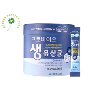 Hàn Quốc Dr.family probiotics 2.5g x 100 gói (hộp / Không có hộp)