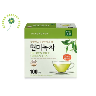 Hàn Quốc Danongwon Trà xanh gạo lức 1.3g x 100 gói (hộp / Không có hộp)