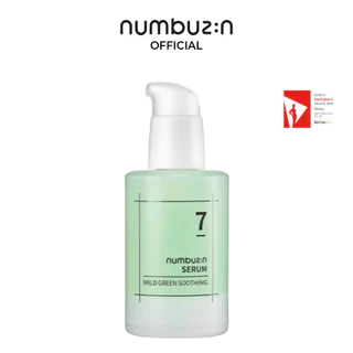 Tinh chất làm dịu da numbuzin No.7 Mild Green soothing Serum