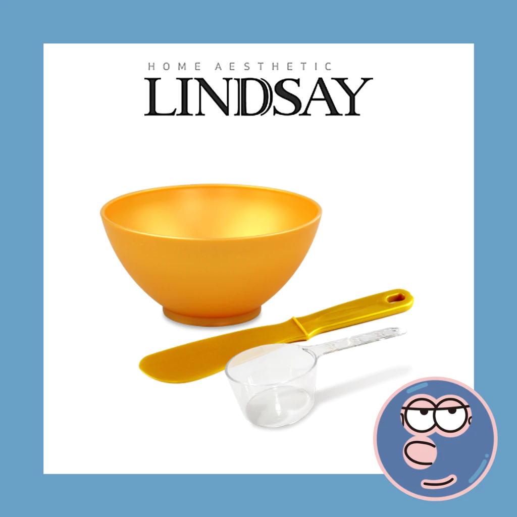 [LINDSAY] Premium Modelling Pack Tools Set | Bộ Dụng Cụ Tạo Hình Cao Cấp Gồm Bát + Thìa Đo Lường + Thìa Đo Lường | Kem Dưỡng Da Mặt Giúp Thu Nhỏ Lỗ Chân Lông Và Dưỡng Ẩm Hiệu Quả